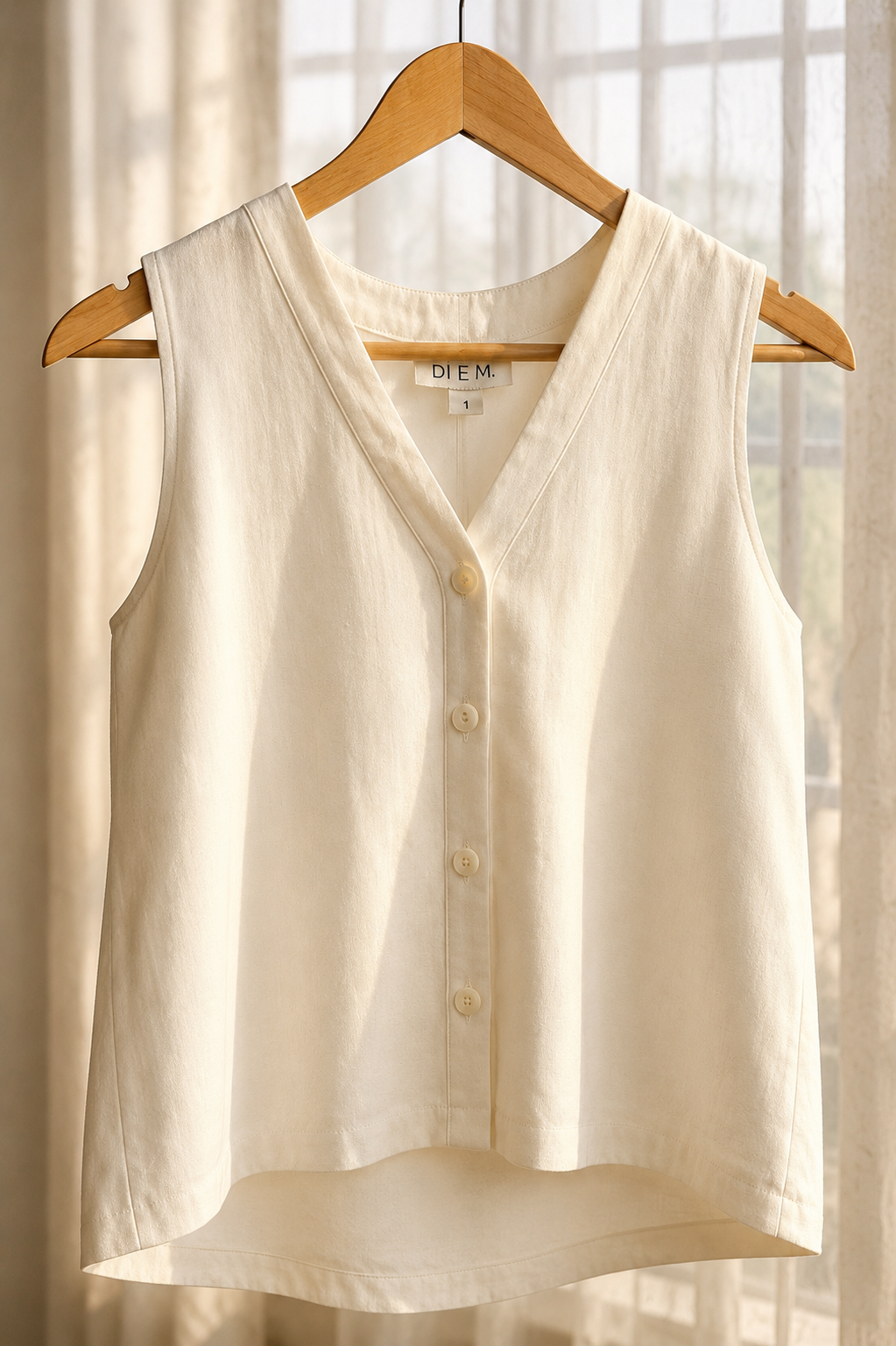 The Soft Ivory Vest