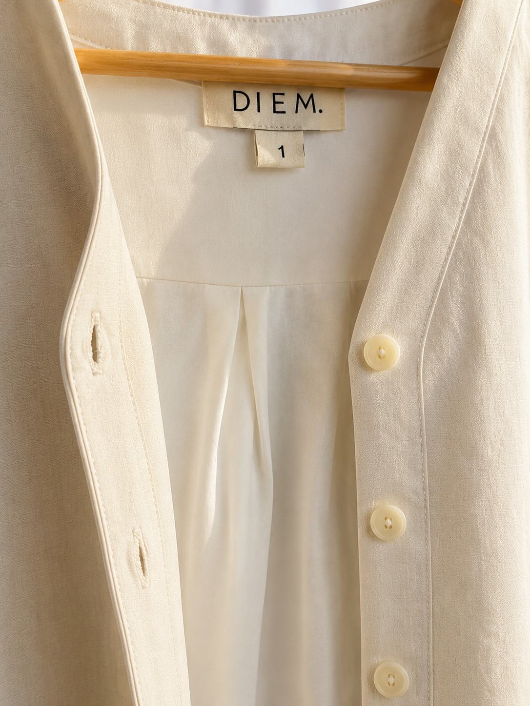 The Soft Ivory Vest